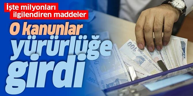 Torba Yasa Resmi Gazete'de yayımlandı!.