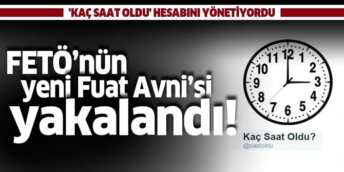 FETÖ'nün yeni Fuat Avni'si yakalandı!.