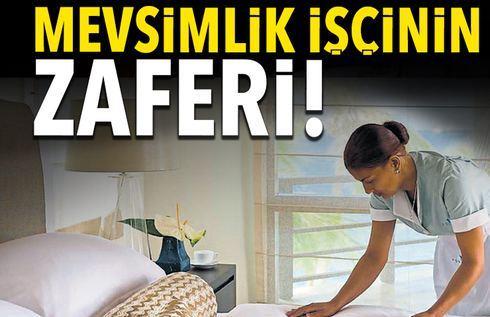 Mevsimlik işçinin zaferi