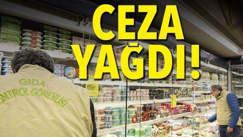 Gıdada taklit ve tağşişe 36,5 milyon liralık ceza