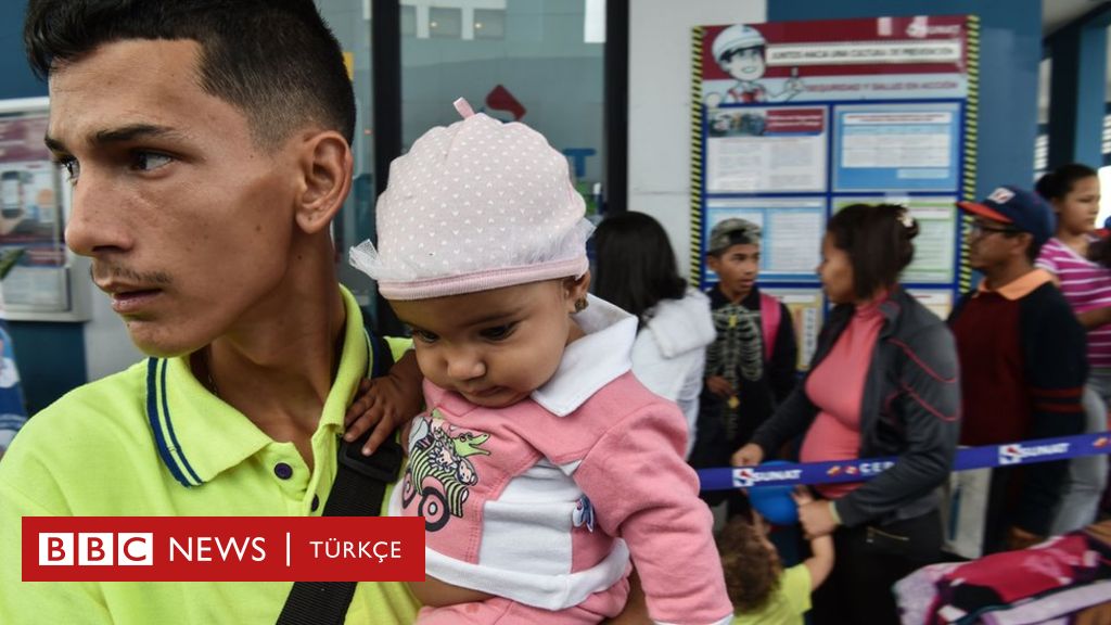 Bir günde 5 bin 400 Venezuelalı Peru'ya giriş yaptı