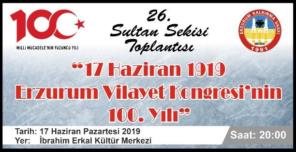 26. Sultan Sekisi Toplantısı