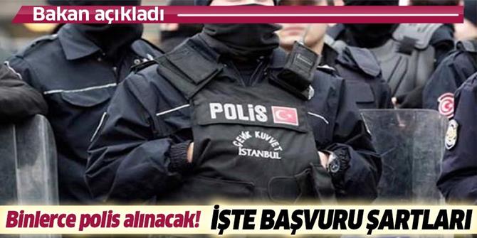 EGM 10 bin polis alımı başvuru şartları