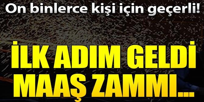 Kamu işçileri için zam pazarlığı...