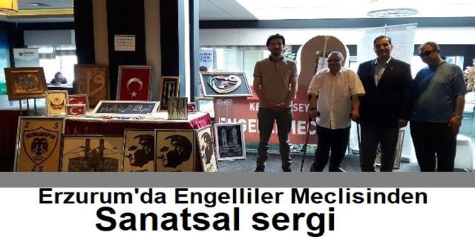 Engelliler Meclisinden sanatsal sergi