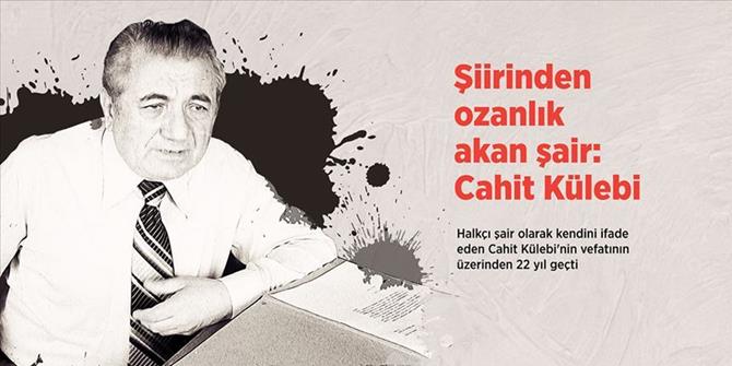 Vefatının 22. yılında Erzurumlu usta şair Cahit Külebi