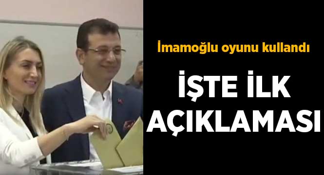 Ekrem İmamoğlu oyunu kullandı! İşte ilk açıklama