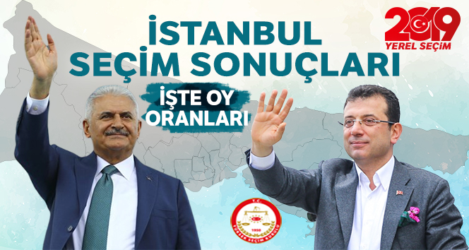 23 Haziran 2019 İstanbul Seçim Sonuçları