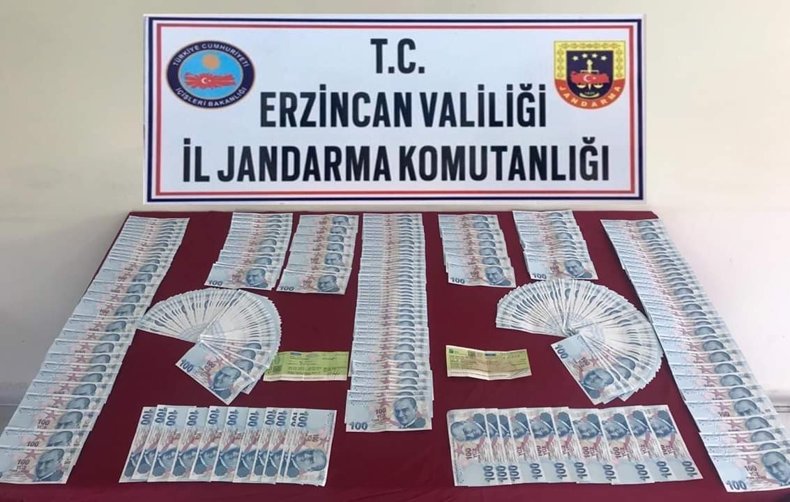 Erzincan'da sahte para operasyonu