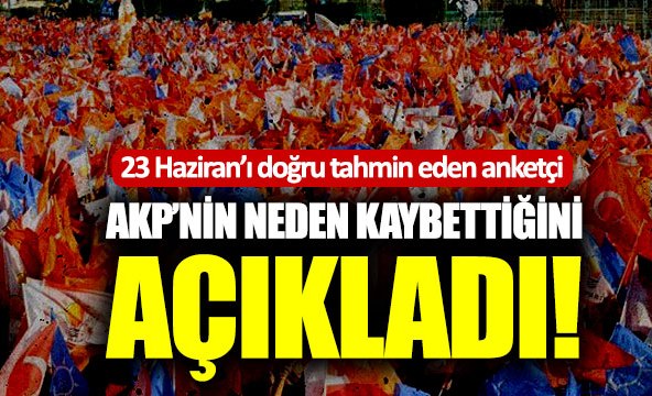 KONDA, AKP'nin neden kaybettiğini açıkladı!