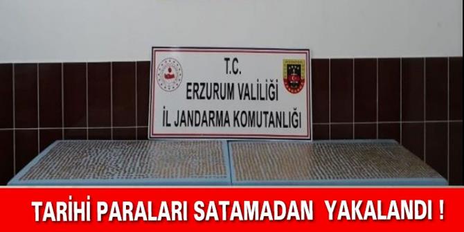 3 bin 200 adet altın parayla yakalandı