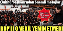 Meclis kapılarını açtı!