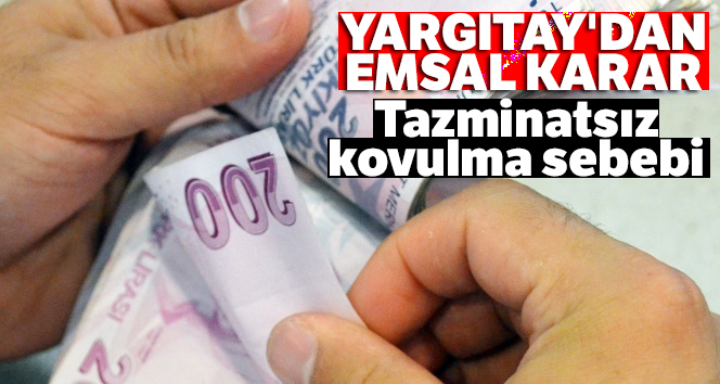 Kasa açığı tazminatsız kovulma sebebi