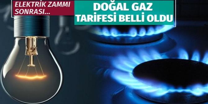 BOTAŞ'ın doğal gaz tarifeleri de netleşti!