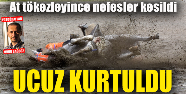 At tökezleyince nefesler kesildi