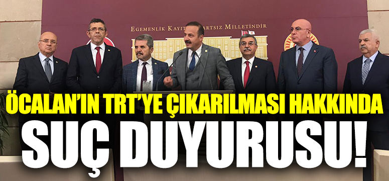 İYİ Parti'den TRT hakkında suç duyurusu