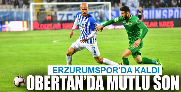 Obertan yeniden Erzurumspor'da