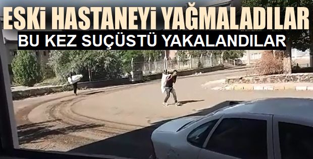 Polis şüpheli hırsızı suçüstü yakaladı