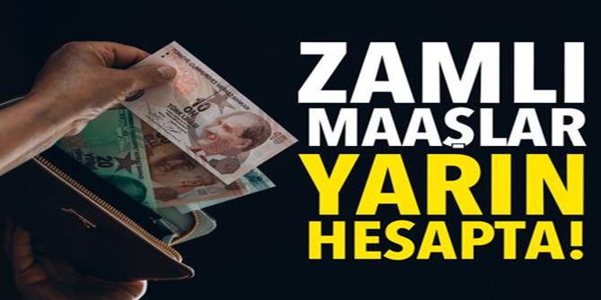 Emekli zammı yarın hesaplarda