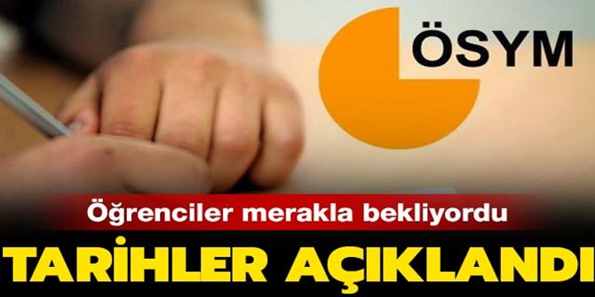 YKS tercihleri 23 Temmuz'da başlayacak