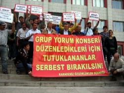 Erzurum'da açıklama yasağı!..