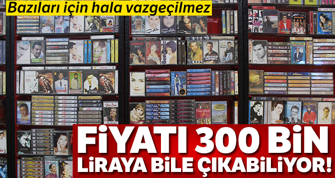 Bazıları için hala vazgeçilmez nostalji, kasetler