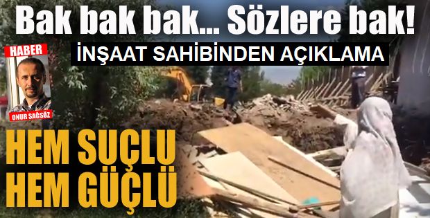 Hem suçlu hem güçlü...Basın açıklaması yaptılar