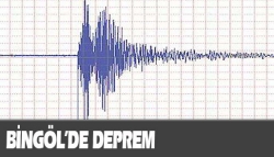 Bingöl'de deprem!