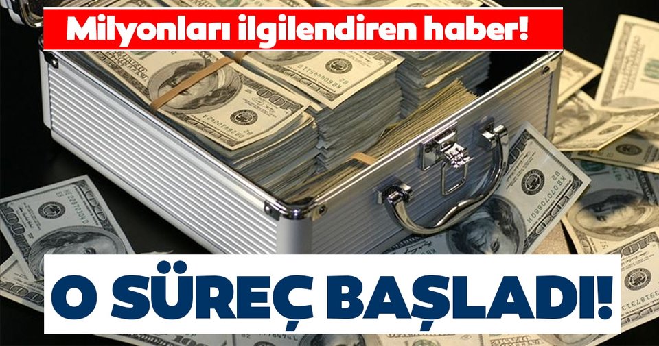 Varlık barışı için başvuru süreci başladı