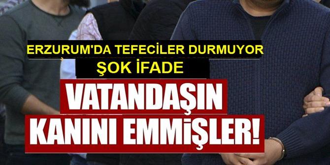 Erzurum'da Tefeci çeteye bir darbe daha