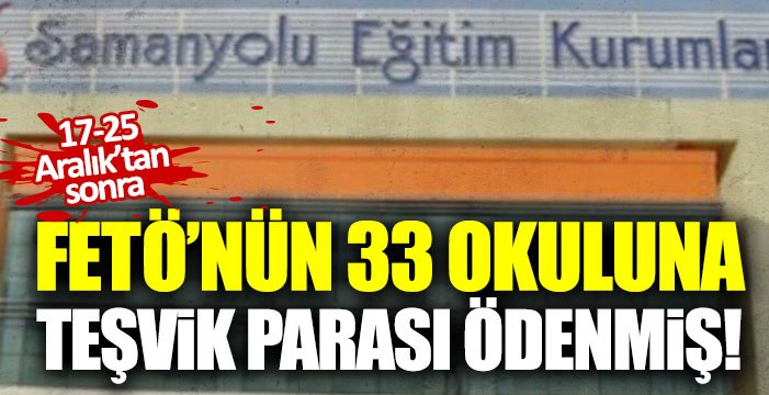 FETÖ okullarına '17-25 Aralık'tan sonra da yardım yapmışlar