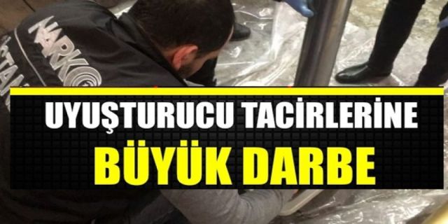 Uyuşturucu tacirlerine darbe