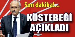 Kılıçdaroğlu köstebeği açıkladı