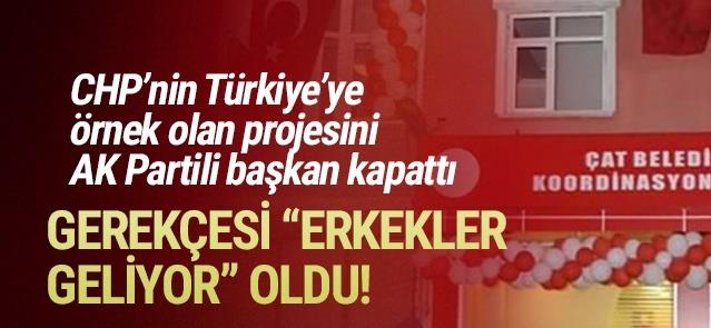 Erzurum'da AK Parti Türkiye'ye örnek olan projeyi bitirdi