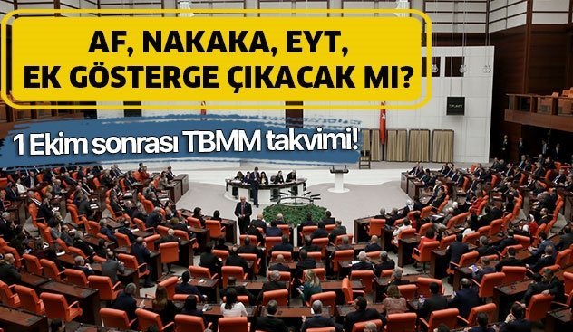 Af, Nafaka, EYT, Taşeron ve 3600 ek gösterge çıkacak mı,.