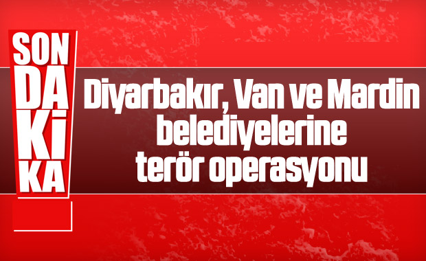 HDP’li 3 belediyeye operasyon