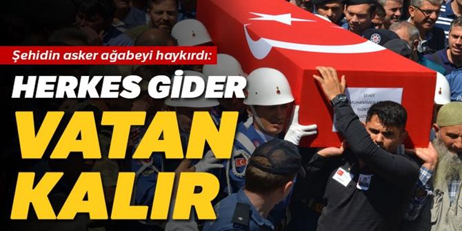 'Sen sağ ol Erdi ağabey'