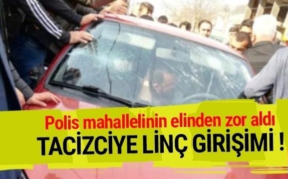 Polis mahallelinin elinden zor aldı