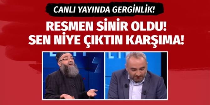 Cübbeli Ahmet canlı yayında İsmail Saymaz'a sinir oldu!