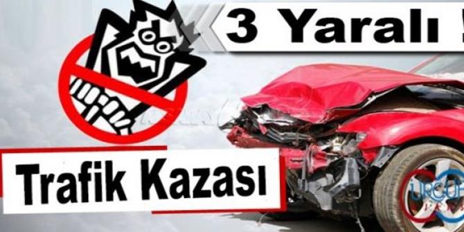 Oltu'da trafik kazası: 3 yaralı