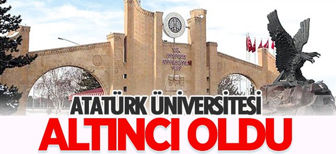 Atatürk Üniversitesi 8 proje ile altıncı oldu