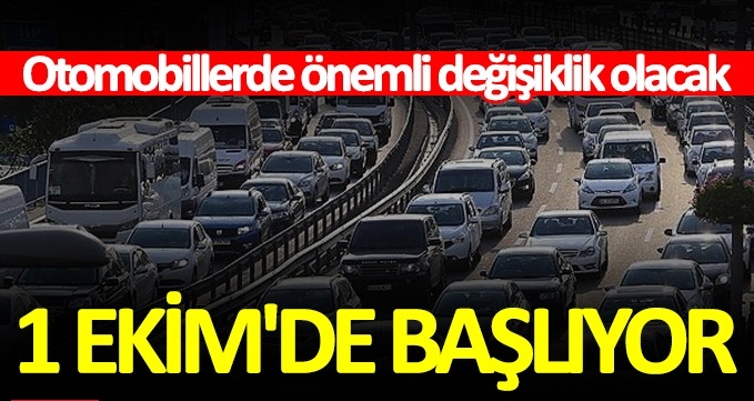 Resmi Gazete'de yayımlandı! Otomobillerde önemli değişiklik