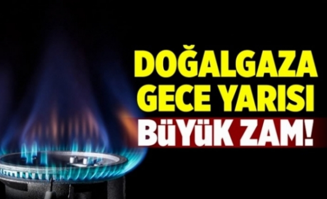 Doğalgaz fiyatlarına yüzde 14,90 zam