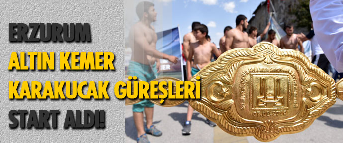 Erzurum’da Karakucak Güreşleri başladı