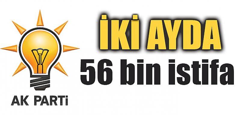 AK Parti üye sayısı 2 ayda 56 bin 260 düştü