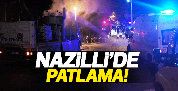 Kamyon kasasındaki boya kazanı bomba gibi patladı!