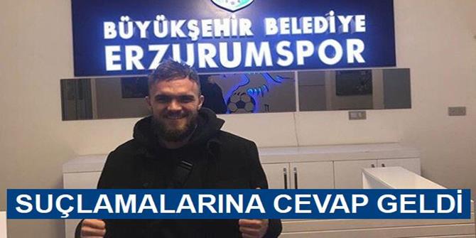 Erzurumspor'dan eski futbolcusu Kanstrup açıklaması