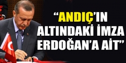 İmza Erdoğan'ın'