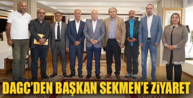 DAGC'den Başkan Sekmen'e ziyaret