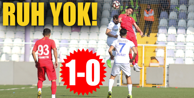 Erzurumspor'un deplasman kabusu sürüyor: 1-0